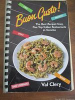 Front cover of cookbook