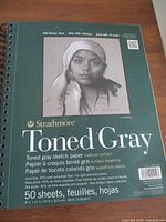 Front cover showing brand, series, size and sheet count