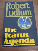 Front dust jacket of The Icarus Agenda