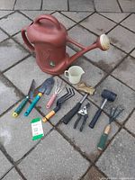 All items laid out together showing quantity and condition