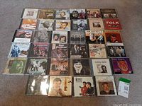 Full layout of entire CD lot