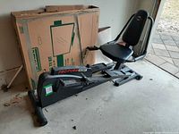 Side view of full ProForm Rebel machine against wall