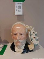 Front view of Royal Doulton Tchaikovsky jug