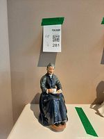 Front view of Royal Doulton HN2322 figurine on mantle