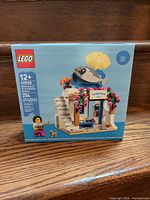 Front of sealed LEGO 40908 box showing set image, piece count, age rating