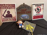 Group shot showing all five items together