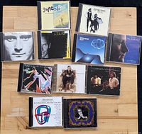 Front covers of all 11 CDs