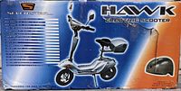 Full box front showing scooter image and brand