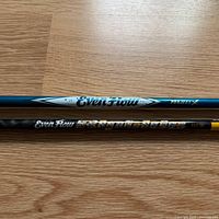 Full view of both EvenFlow shafts showing graphics