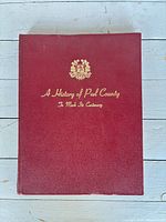 Front cover showing title and crest