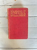 Front cover showing title and cloth binding