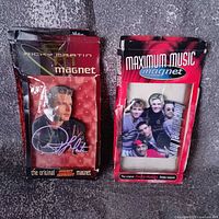 Both packaged magnets front view