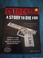 Front of game box showing title, player count and age rating