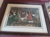 Front view of framed Hudson's Bay Company Royal Charter print