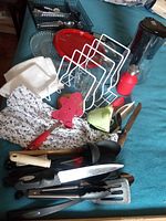 All items overview on table