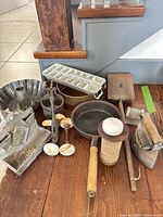 Group shot of all items on tabletop