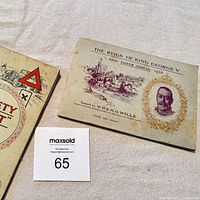 Front covers of both booklets, showing titles and graphics