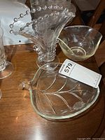 vase, candy dish, small bowl together