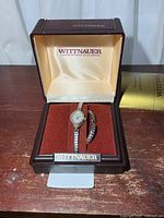 Watch in open Wittnauer box