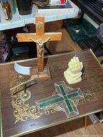 Group view of all four items on table