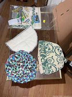 All four items together on table