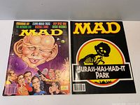 Both magazines front covers side-by-side