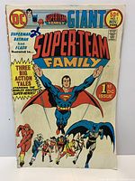Front cover of Super-Team Family No.1 comic book