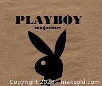 Cover image representing Playboy magazines lot