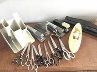 All items arranged together showing quantity and variety