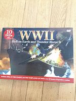 Front of DVD box showing title and naval battle artwork