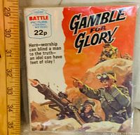 Front cover of comic showing title, artwork, price, series number