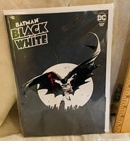 Front view of bagged Batman: Black and White Issue #5 comic