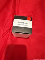 Top view of Sound Dome ESP-5017 Bluetooth speaker retail box