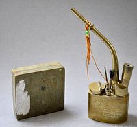 Pipe and box full view