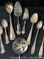 Group shot of all flatware pieces