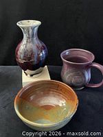 vase, bowl and mug group shot