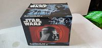Front of boxed Darth Vader 3D mug
