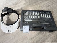 Overview of LED headband and Jobmate case