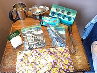 Group view of all items on table