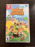 Front of Nintendo Switch Animal Crossing: New Horizons game case
