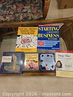 Group shot showing all six books