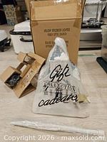 Box, bagged church and accessories visible