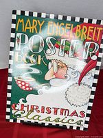 Front cover showing title and Santa illustration
