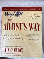 Front cover showing title, edition, and marker writing