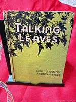 Front cover of Talking Leaves book