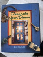Front cover showing title, author and door image