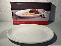 Platter front with original box