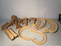 All track and terrain pieces overview