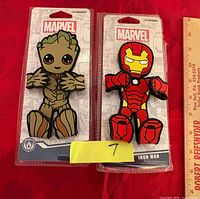 Front view of both packaged phone holders