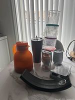 Group shot of all items on countertop